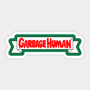 Garbage Human Sticker